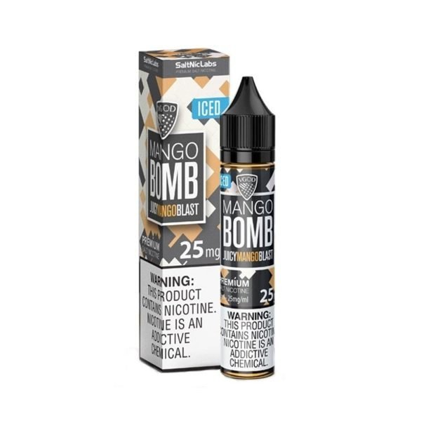 VGOD Saltnic E-Liquid Iced Mango Bomb