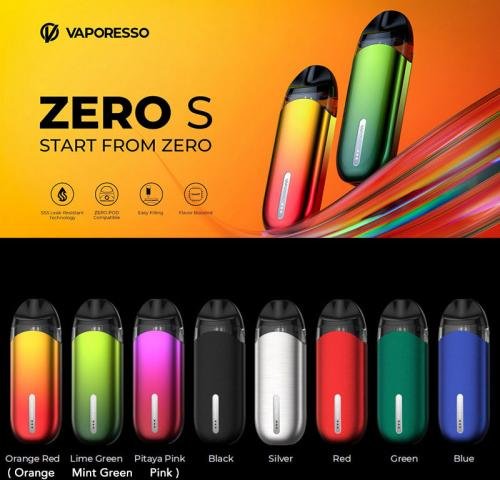 Vaporesso Zero S Pod Kit 650mAh 2ml