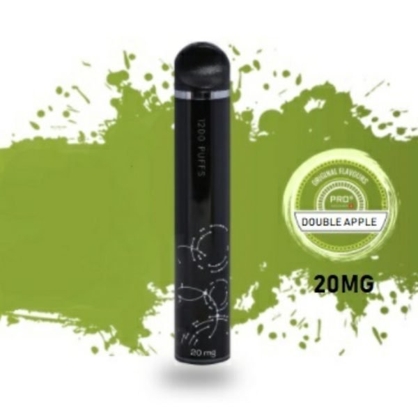 THE PRO CIG DISPOSABLE POD DEVICE - SWISS DESIGN DOUBLE APPLE FLAVOUR