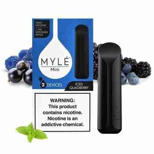 MYLÉ Mini Disposable Vape- Iced Quadberry