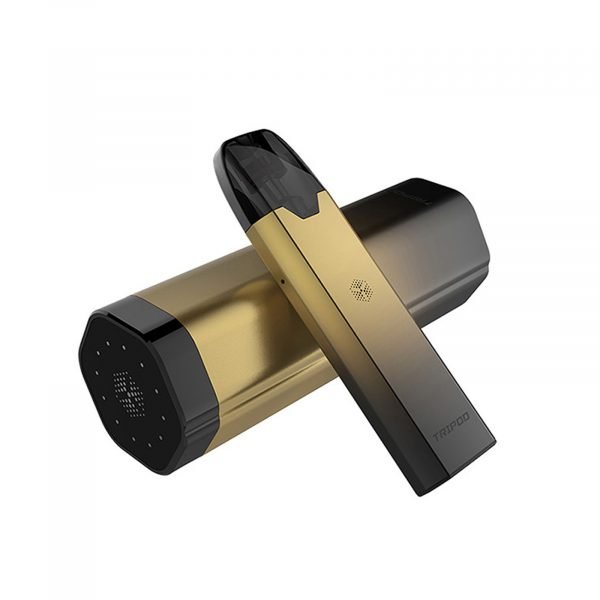 Uwell tripod pods kit black gold colour