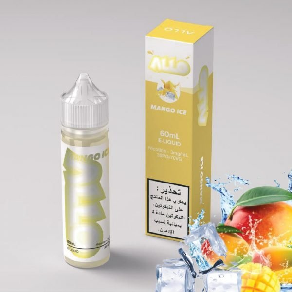 Vape e-liquid Allo brand Mango ice 60ml 3mg