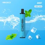 ISGO Paris Disposable Vape1500 Puffs- Mint Flavor