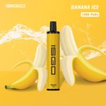 ISGO Paris Disposable Vape 1500 Puffs-Banana Ice Flavor