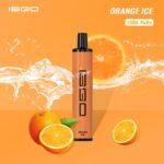 ISGO Paris Disposable vape1500 puffs ORANGE ICE