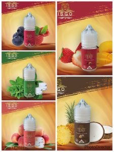 Isgo Paris Saltnic E-liquid 30ml for pods kit