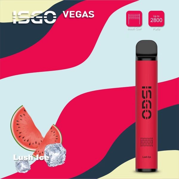 ISGO VEGAS Disposable Vape 2800 Puffs-Lush Ice