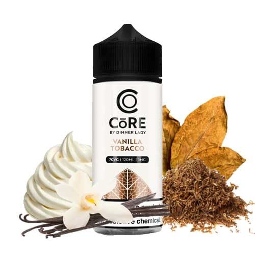 VANILLA TOABACCO BY CORE DINNER LADY E-JUICE 120ML