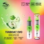 Tugboat Evo 4500 puffs-Green Apple Ice