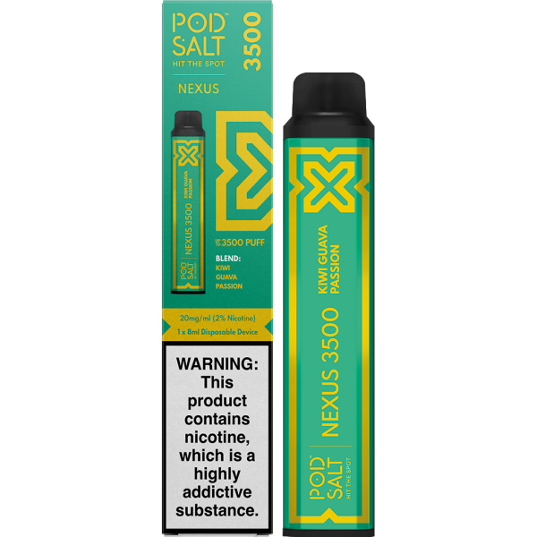 Pod Salt Nexus 3500 Puffs-Kiwi Guava Passion