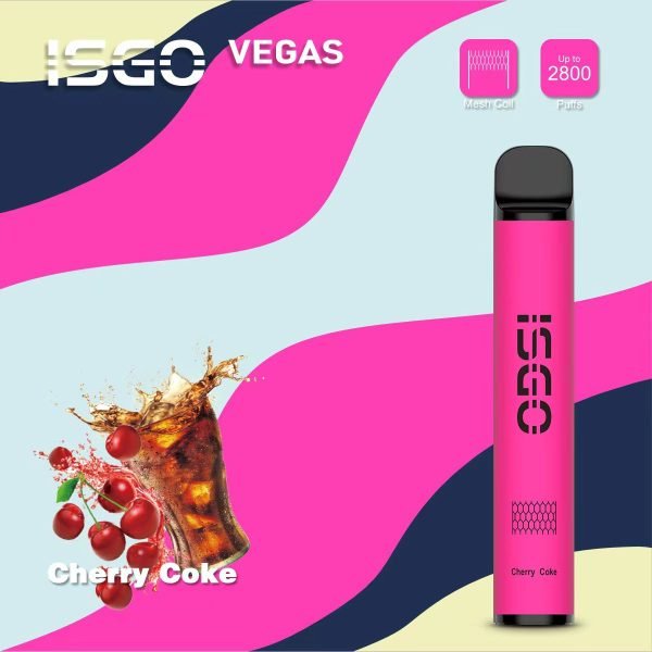 ISGO VEGAS Disposable Vape 2800 Puffs-Cherry Coke