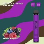 ISGO VEGAS Disposable Vape 2800 Puffs-Mixed Berries