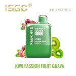 ISGO New York Disposable Vape 8000 Puffs-Kiwi Passion Fruit Guava