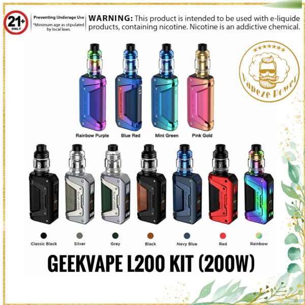 Geekvape L200 (Aegis Legend 2) 200W Starter Kit