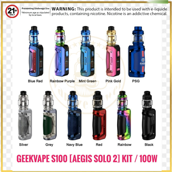 Geekvape S100 (Aegis Solo 2) Kit 100Watt