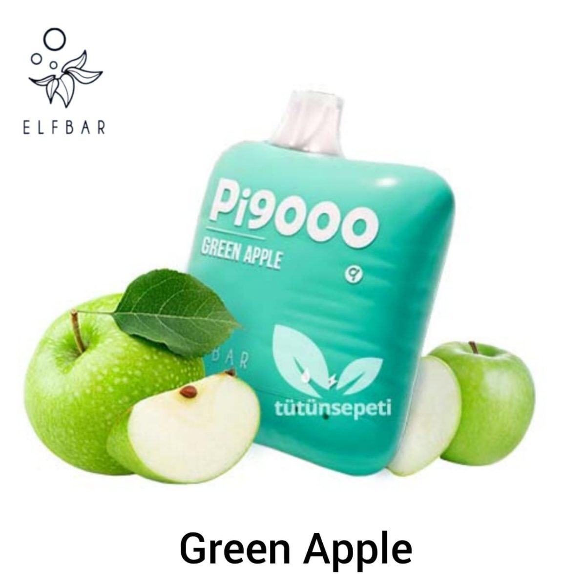 Elfbar Pi 9000 Disposable Vape- Green Apple