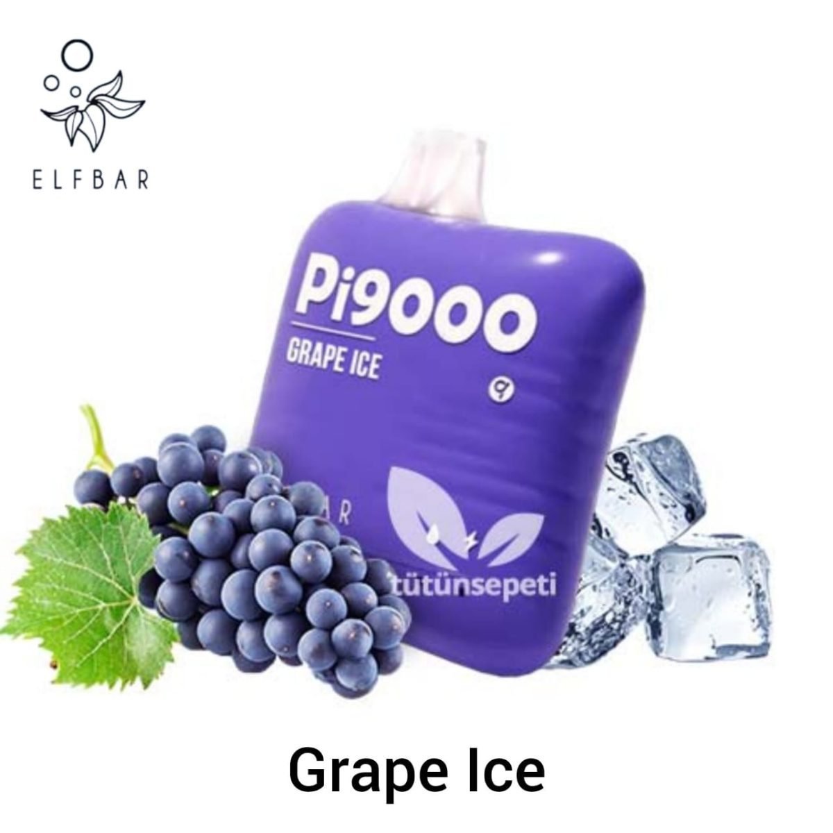 Elfbar Pi 9000 Disposable Vape- Grape Ice