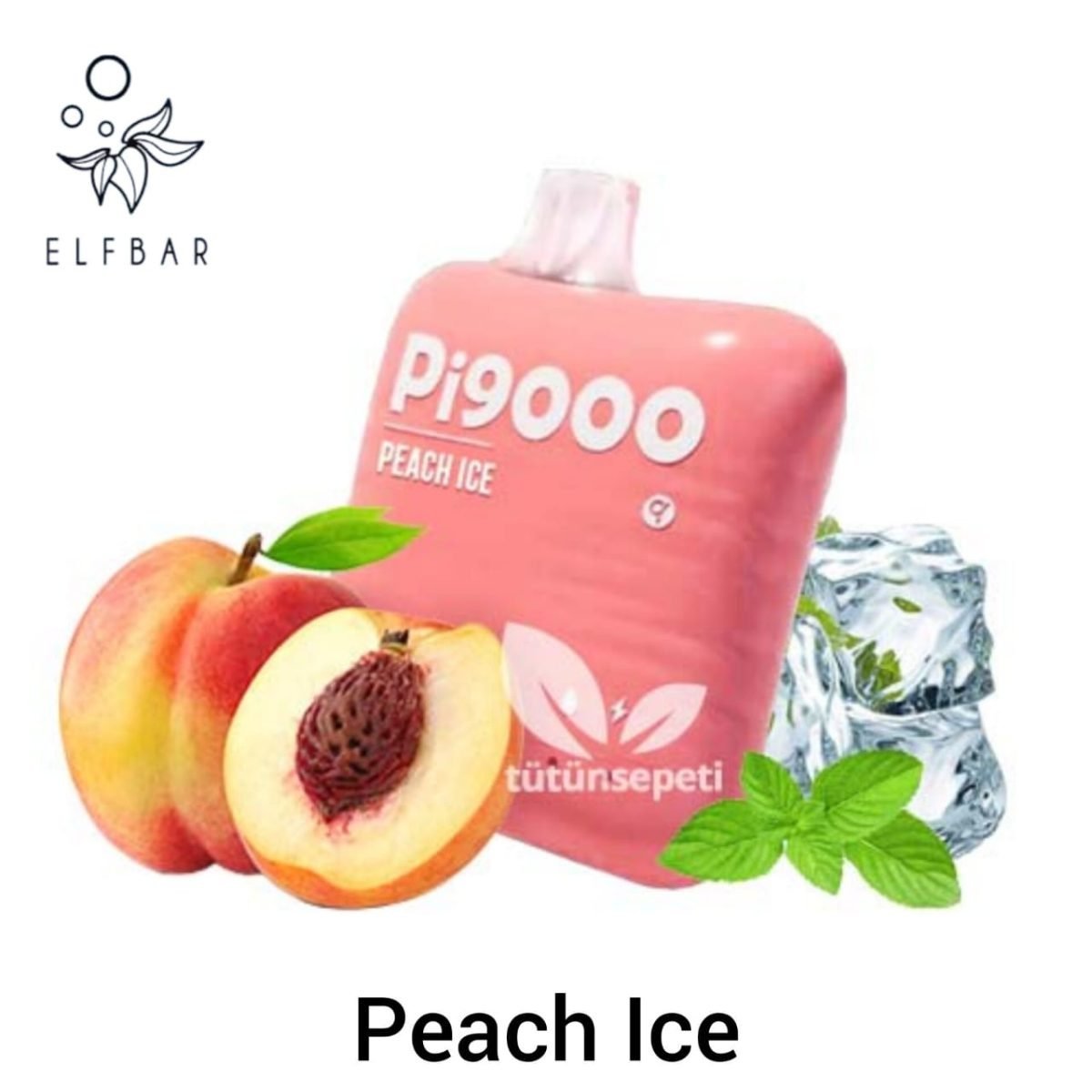 Elfbar Pi 9000 Disposable Vape- Peach Ice