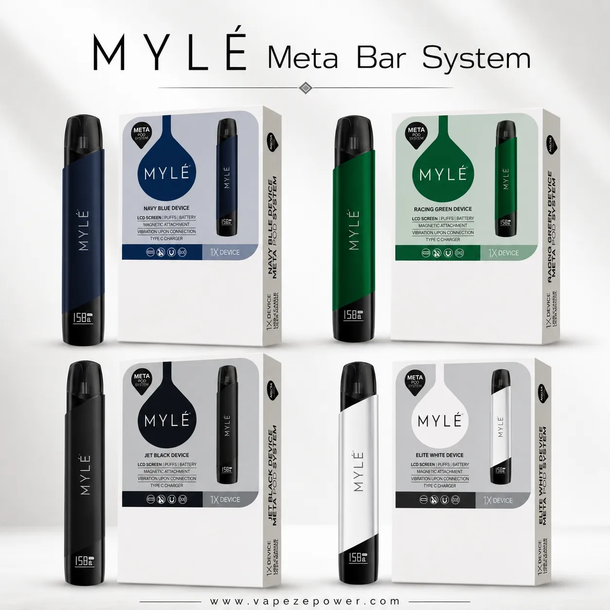 MYLE V5 Meta Pod System Kit in UAE 380mAh MYLE V5 Meta Pod System Kit in UAE 380mAh
