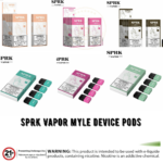 SPRK Vapor Pods For Myle V4 Device
