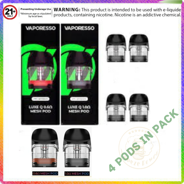 Vaporesso LUXE Q And QS Pod Cartridge 2ml