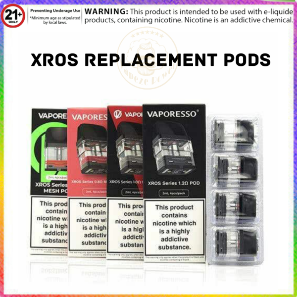 Vaporesso XROS Series Pod Cartridge 2ml 4pcs/pack