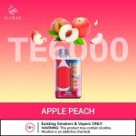 ElfBar TE 6000 Puffs Disposable Vape- Apple Peach