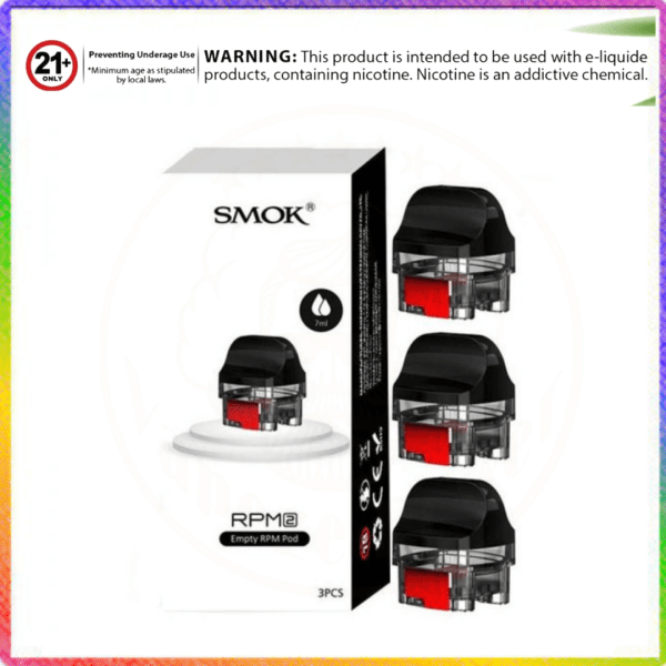 SMOK RPM 2 Empty Replacement Pod Cartridge 3PCS