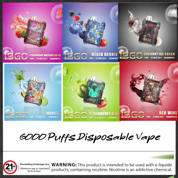 ISGO 6000 Puffs Disposable Vape