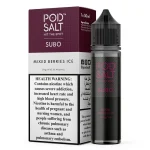 Podsalt Core E-Liquids 50ml 3mg Nicotine All Flavors- Mixed Berries Ice