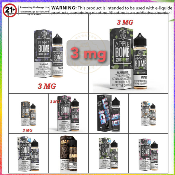 VGOD 60ml Vape E-Liquid All Flavors