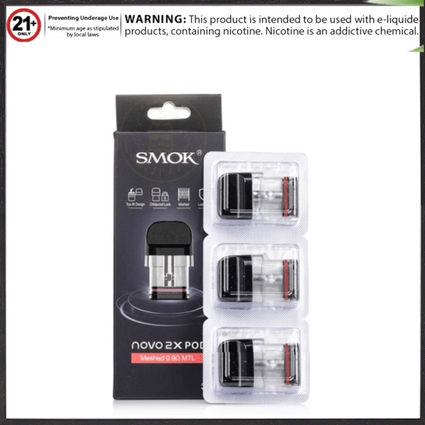 Smok Novo 2x Replacement Pod 2ml 0.9ohm