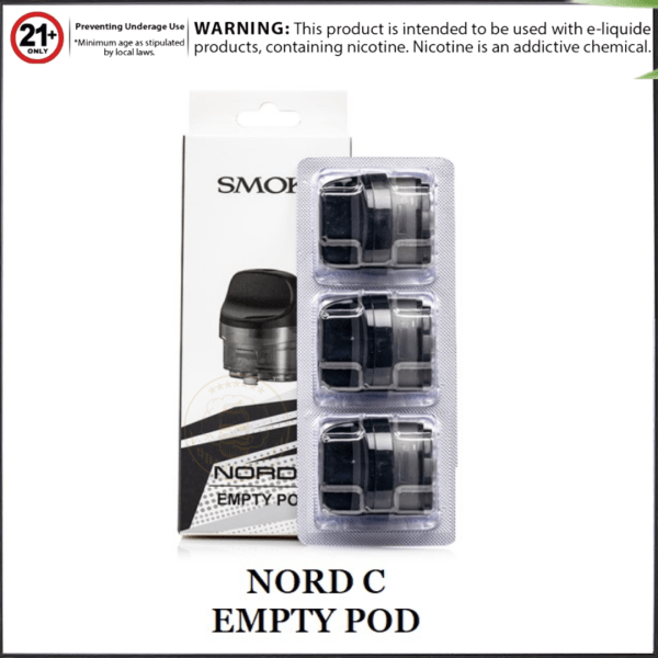 Smok Nord C Empty Replacement Pod 4.5ml 3pcs / Pack