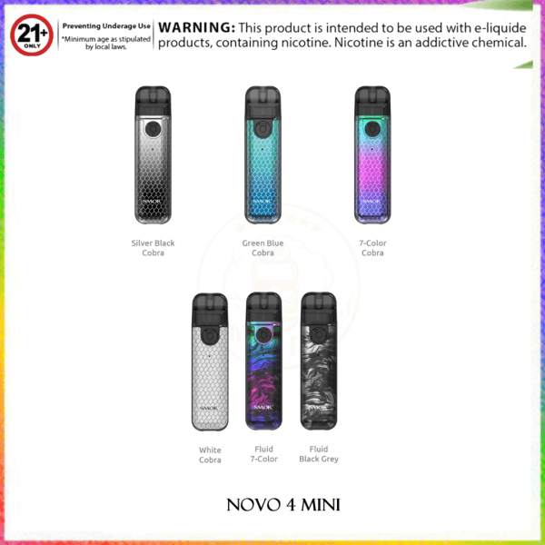 Smok Novo 4 Mini 25W Pod System Kit 900mAh