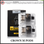 Uwell Crown M Replacement Empty Pods 2 Pack / Pcs