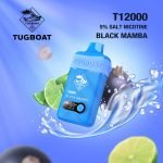 Tugboat T12000 Disposable Vape- Black Mamba