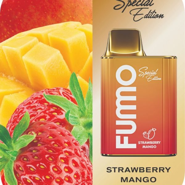 Fummo King 6000 Puffs Disposable Vape- Strawberry Mango (Special Edition)