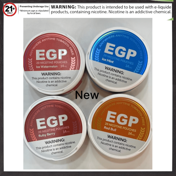 EGP Nicotine Pouches14mg Nicotine