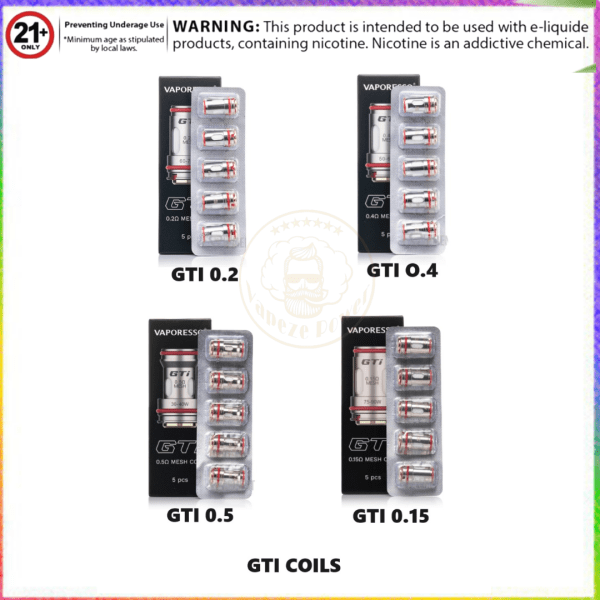 Vaporesso GTi Coil for iTank 5pcs/Pack