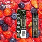 VNSN Quake 10000 Puffs Disposable Vape, Rechargeable- Strawberry Blueberry