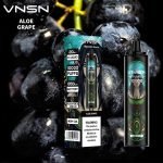 VNSN Quake 10000 Puffs Disposable Vape, Rechargeable- Aloe Grape