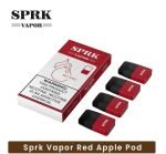 SPRK Vapor Basic Replacement Pods- Red Apple