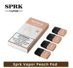 SPRK Vapor Basic Replacement Pods- Peach