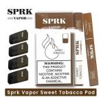 SPRK Vapor Basic Replacement Pods- Sweet Tobacco