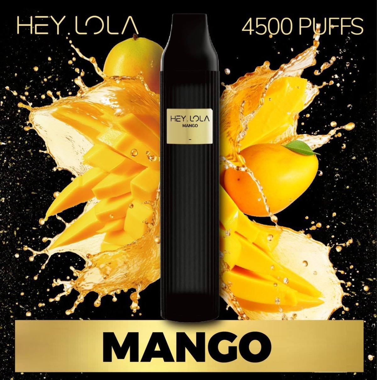 Hey Lola 4500 Puffs Disposable 2% (20mg)- Mango