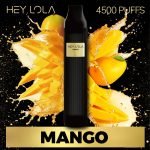 Hey Lola 4500 Puffs Disposable 2% (20mg)- Mango