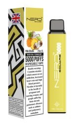 Nerd Square 5000 Puffs 2% Disposable Vape- Pina Colada