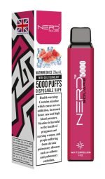 Nerd Square 5000 Puffs 2% Disposable Vape- Watermelon Ice