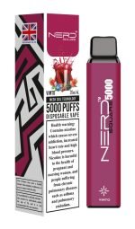 Nerd Square 5000 Puffs 2% Disposable Vape- Vimto