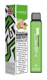 Nerd Square 5000 Puffs 2% Disposable Vape- Kiwi Passion Fruit Guava